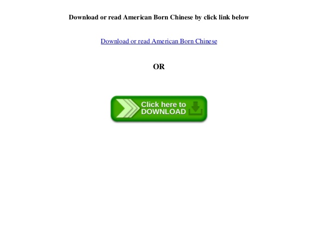 American born chinese free pdf